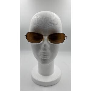 Sophia Loren Eyeglasses Frames Red Gold Square 53-17-135